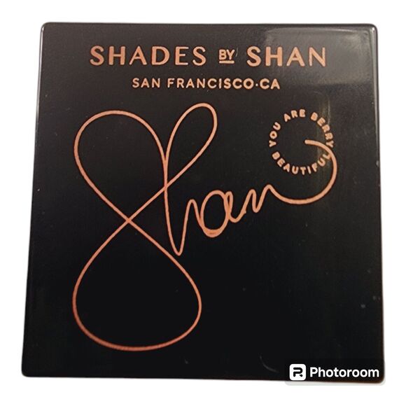 Shades By Shan Eyeshadow Duo Mami & Hexed .04 oz Glitter Gold Bronze Travel - Picture 1 of 4